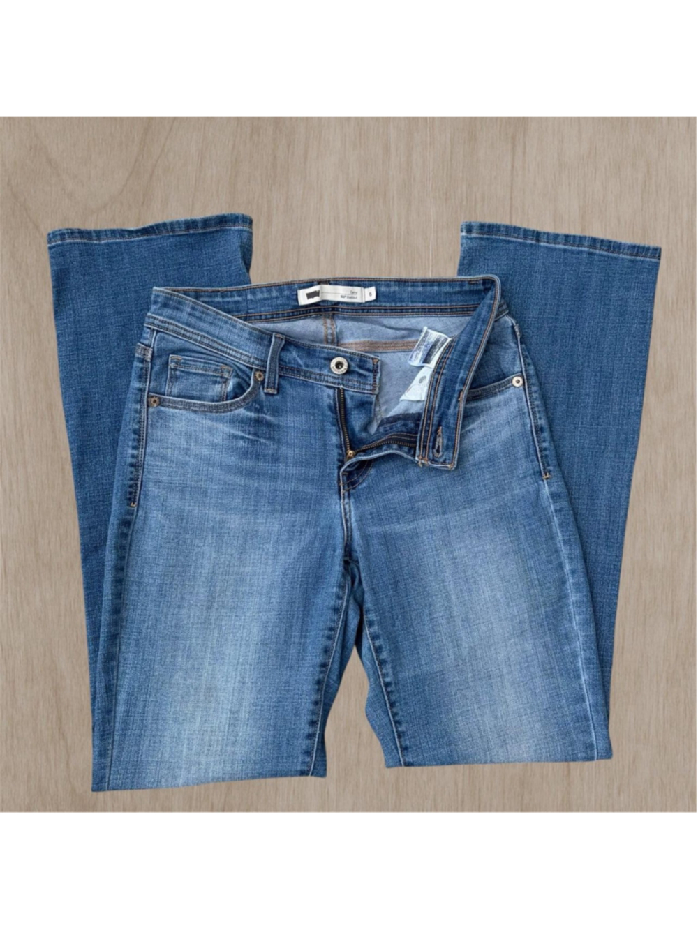 Levi’s 529 Curvy Bootcut Jeans, Medium Wash, Size 6